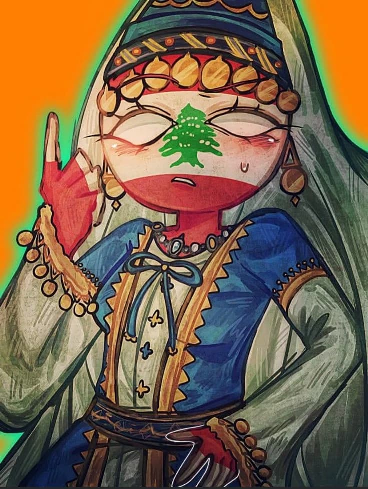 Lebanon Fem - Countryhumans thumbnail