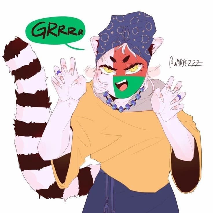 Madagascar Fem - Countryhumans thumbnail