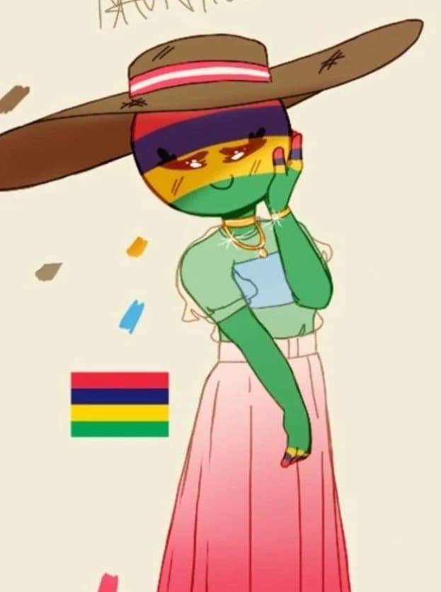 Mauritius Fem - Countryhumans thumbnail