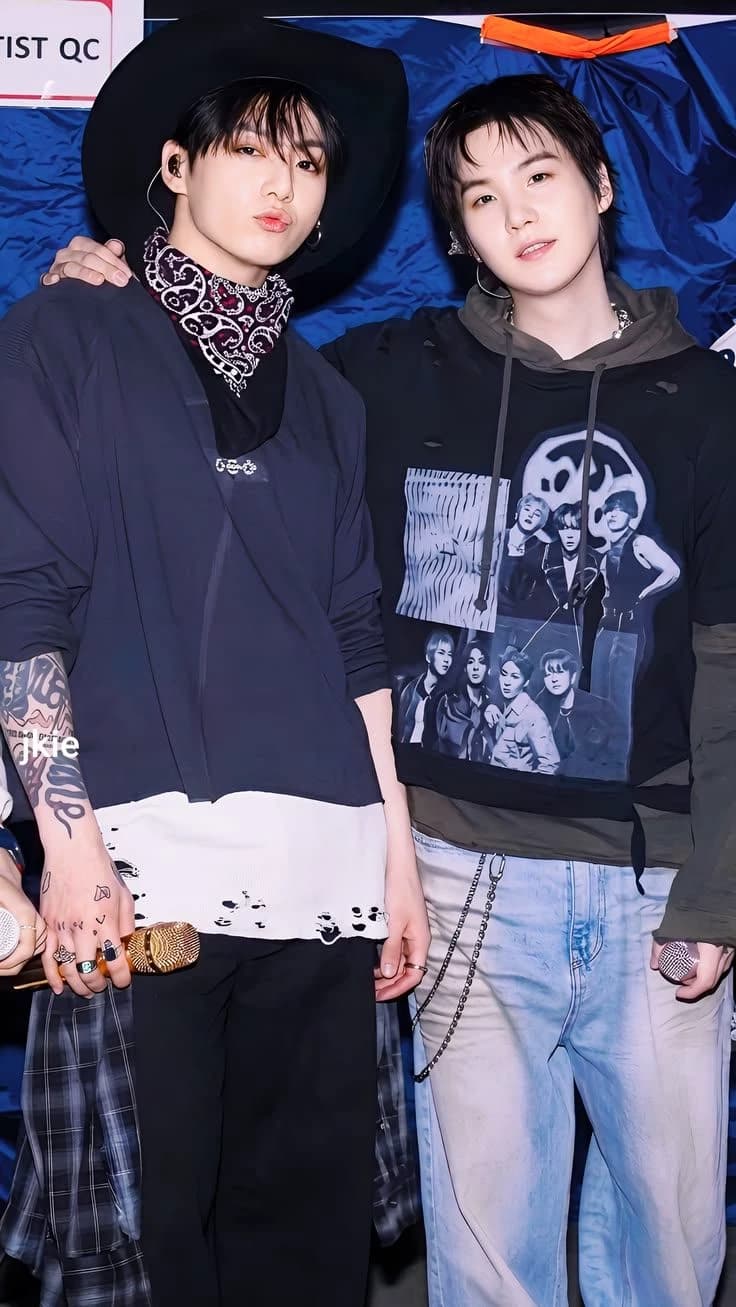 Yoongi and Jungkook thumbnail