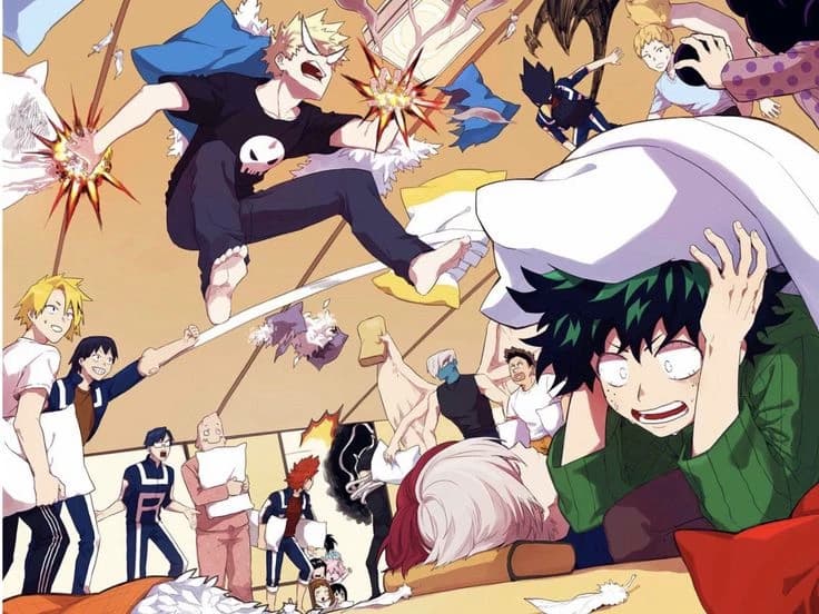 MHA sleepover thumbnail