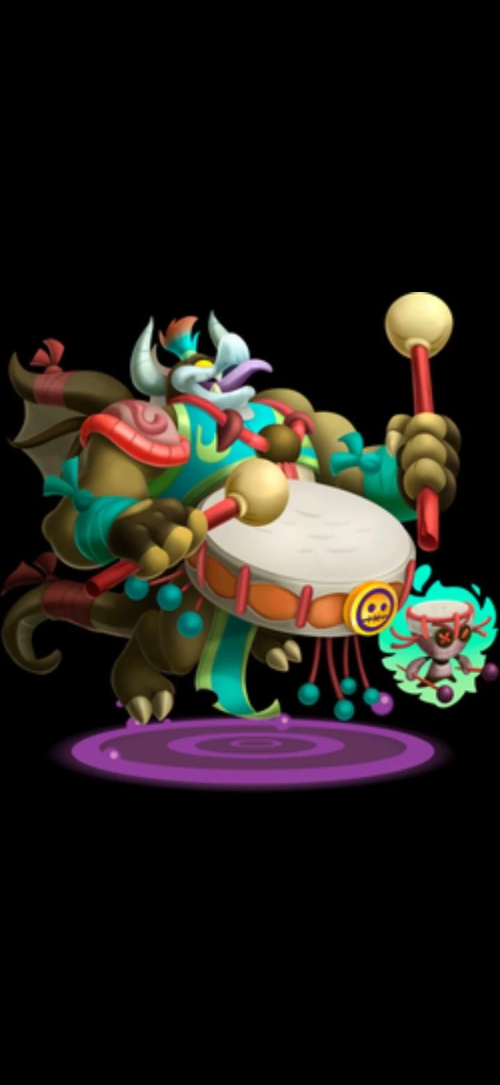 Cursed Drum Dragon-Dragon City thumbnail