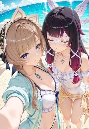 Columbina and Sandrone thumbnail