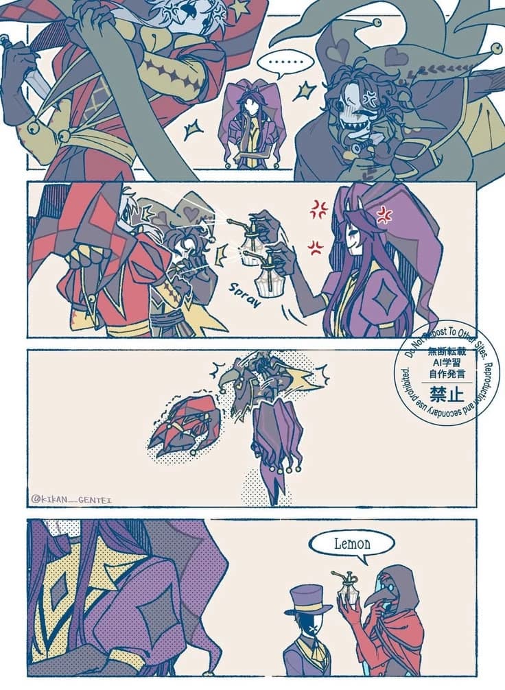 Pierrot, Jester, and Harlequin   thumbnail