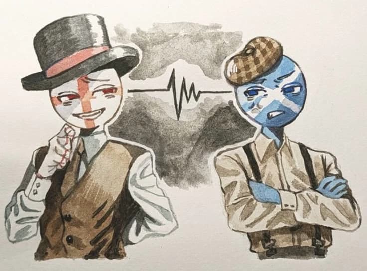 England x Scotland [countryhumans] thumbnail