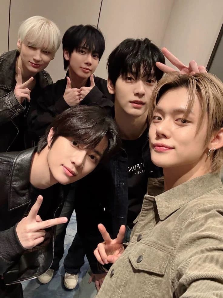 Soobin, Yeonjun, Beomgyu, Taehyun, Kai, thumbnail