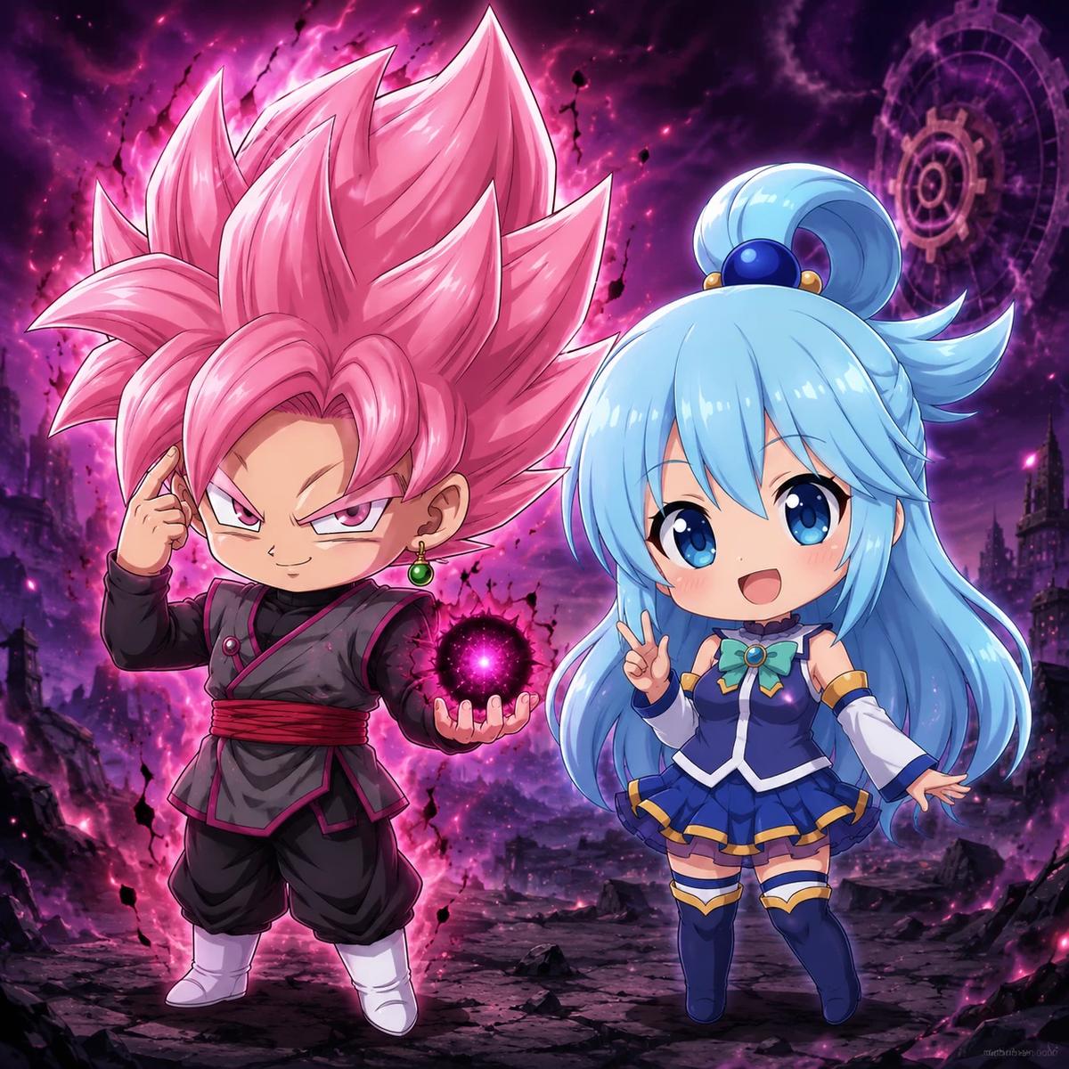 Las aventuras de aqua y black  thumbnail