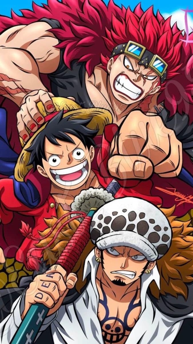 -luffy law and kidd- thumbnail