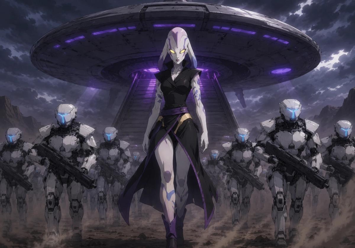 Xaina Alien Queen of the planet Organivia thumbnail