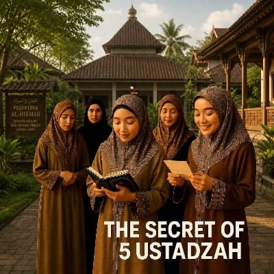 Ustadzah Aminah, ustadzah lulu, ustadzah Naura, ustadzah siti, ustadzah dewi thumbnail