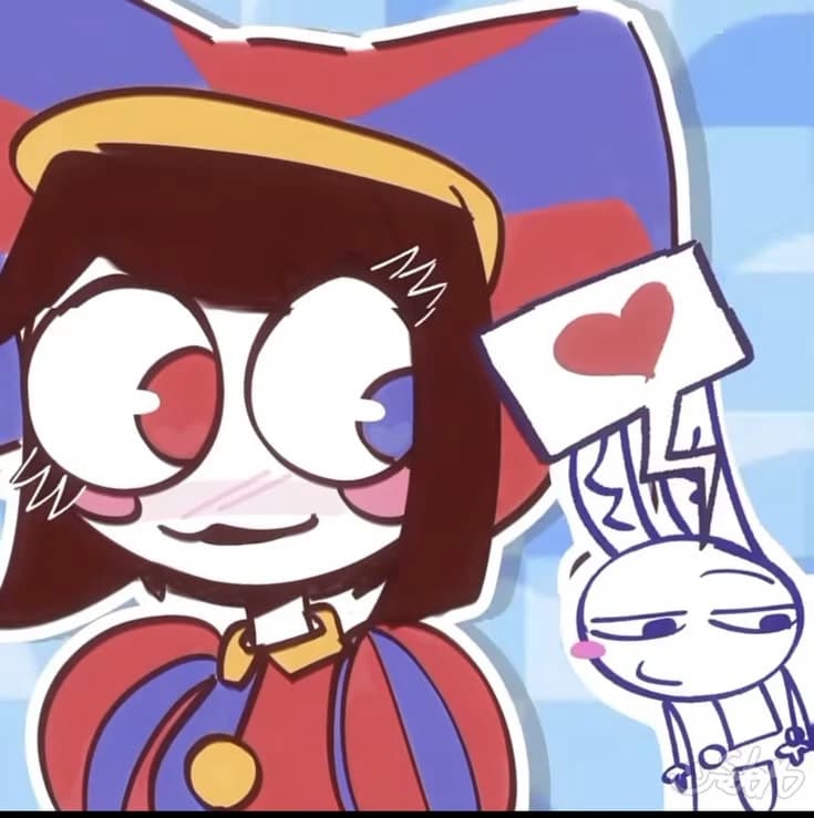 Pomni x jax thumbnail
