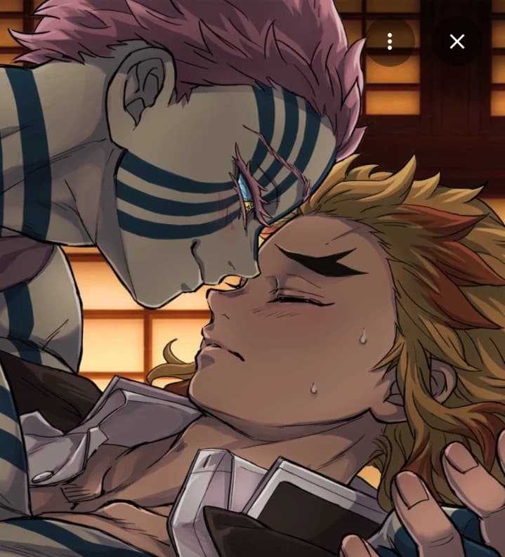 Akaza and rengoku getting married  thumbnail