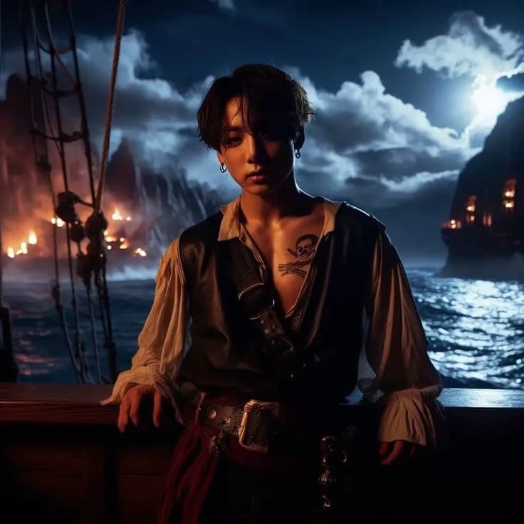  Jeon Jungkook pirate  thumbnail