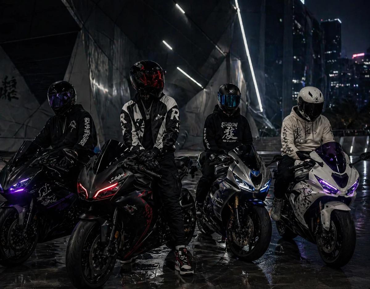 Biker's gang of Russian clan thumbnail