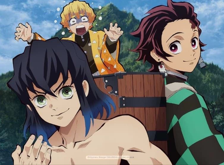 The Kamado Squad- Zenitsu, Tanjiro, and Inosuke thumbnail