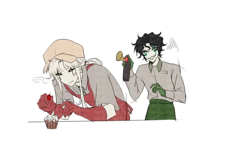 Harlequin and Piero || human or || thumbnail