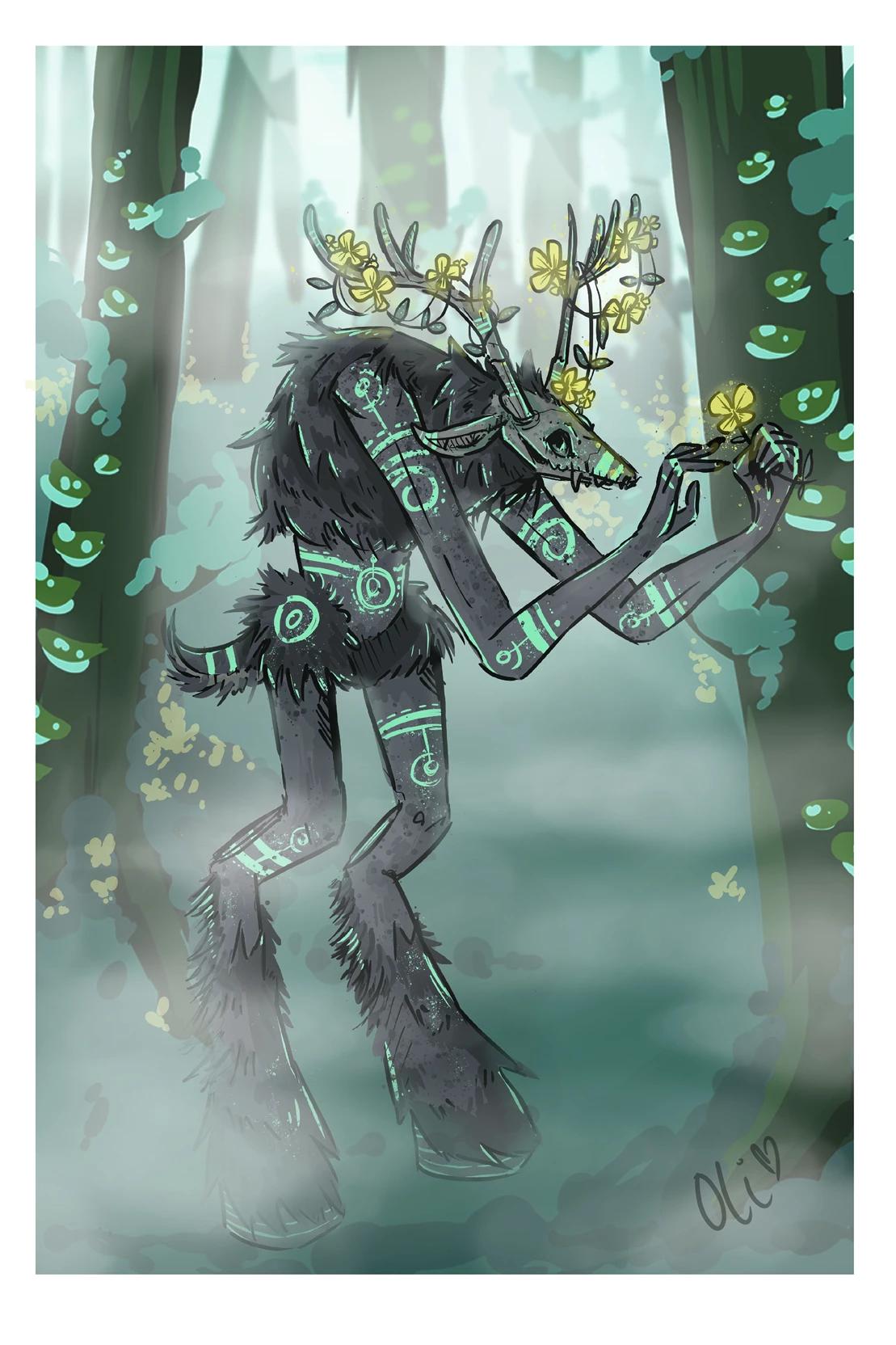 Anthony the wolf-wendigo  thumbnail