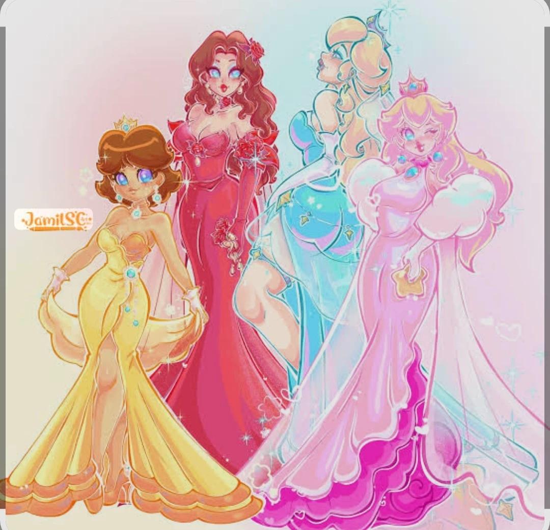 Pauline, daisy, estela y peach thumbnail