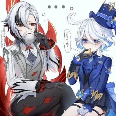Harlequin and Furina thumbnail