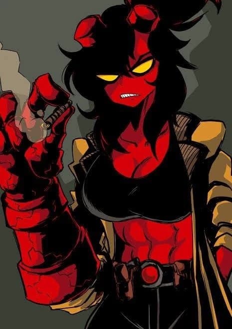HellGirl (the female version of HellBoy) thumbnail