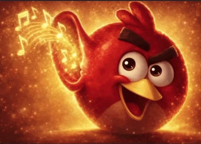 pajaro rojo que escucha thumbnail