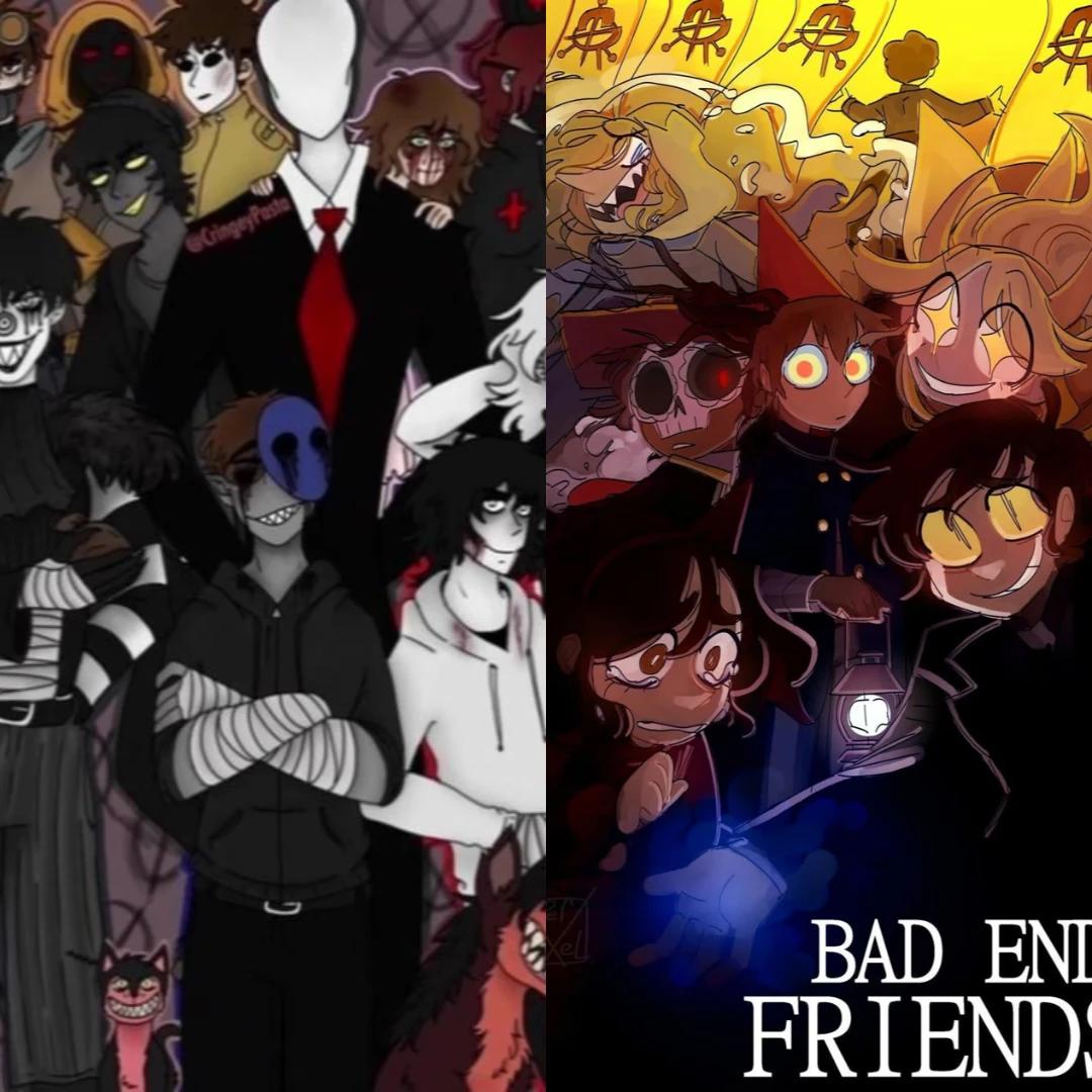 Creepypastas and bad and friend mansion thumbnail