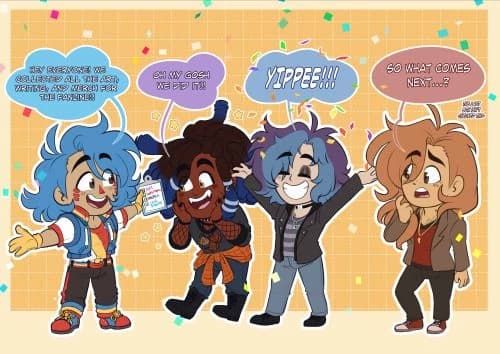 Ena and Emma stuck in a room with SWWSDJ character thumbnail