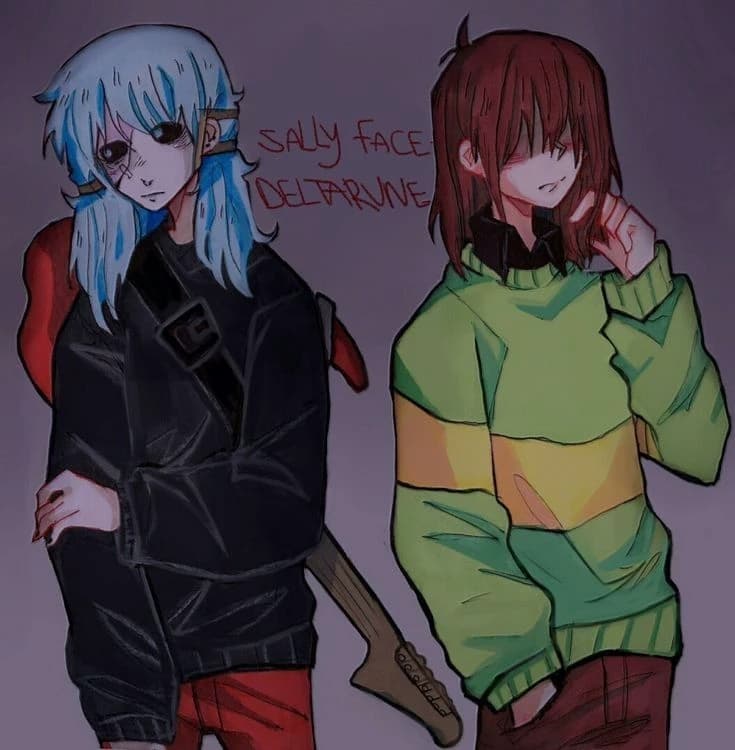 Sally with chara [re-work] thumbnail