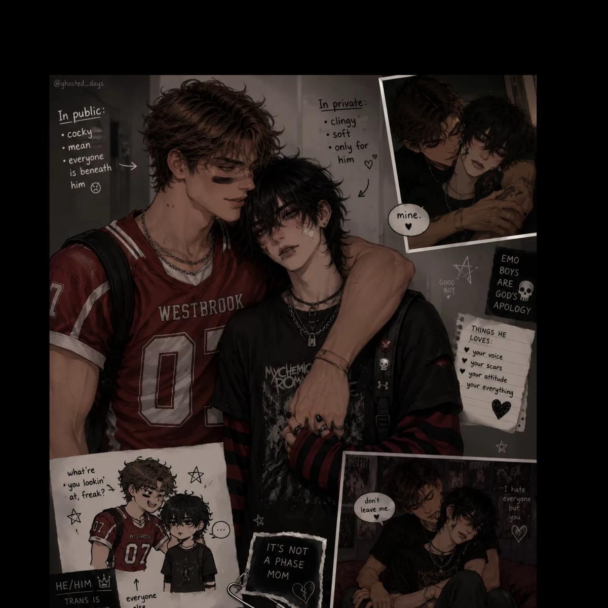 Eli - jock x Trans (FtM) emo  thumbnail