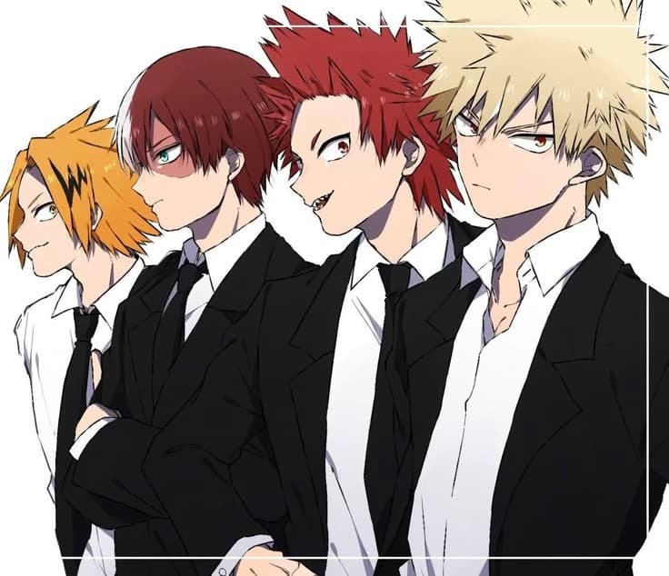 Izuku, Bakugo, Eijiro, Denki y Shoto príncipes  thumbnail