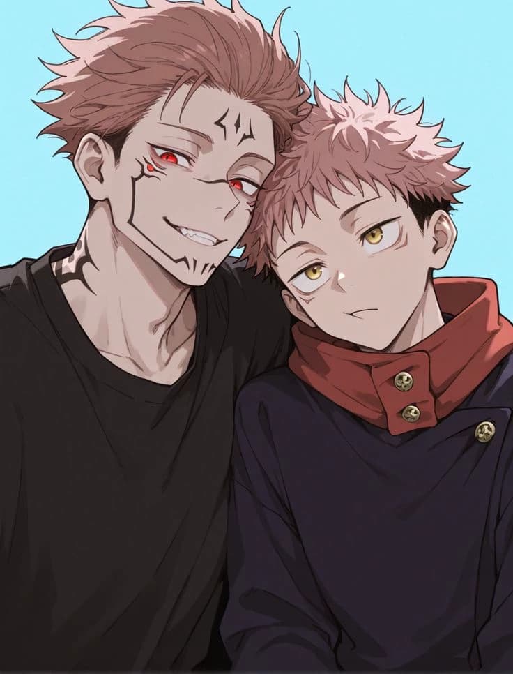 Sukuna and Itadori thumbnail