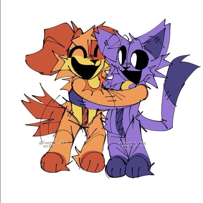 Catnap and dogday au thumbnail