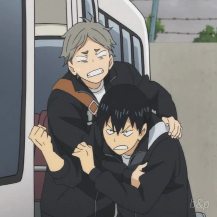 kageyama and Sugawara thumbnail