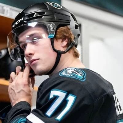 Macklin Celebrini thumbnail