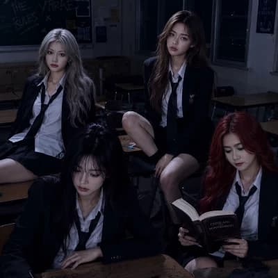 Four bully girls thumbnail