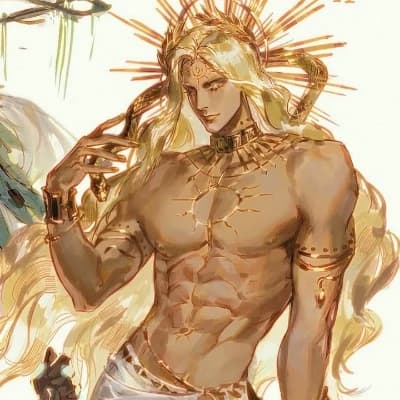 Kanji. Sun God.  thumbnail