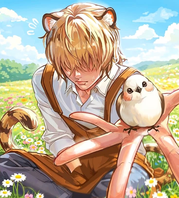 Blanc Heartopia - The Shy Tiger and Gardener Mentor thumbnail