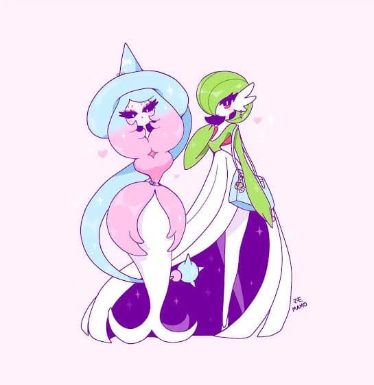 Hatterene and Gardevoir thumbnail