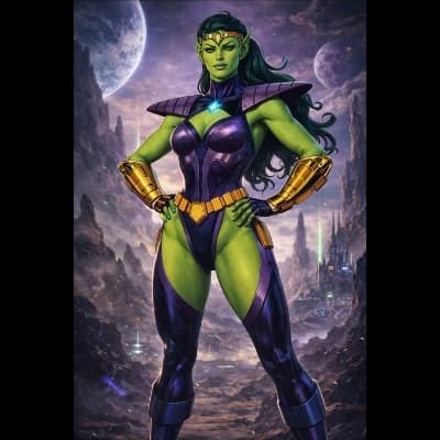 ☄️🌌Captain Vaelira Thorne alien  thumbnail
