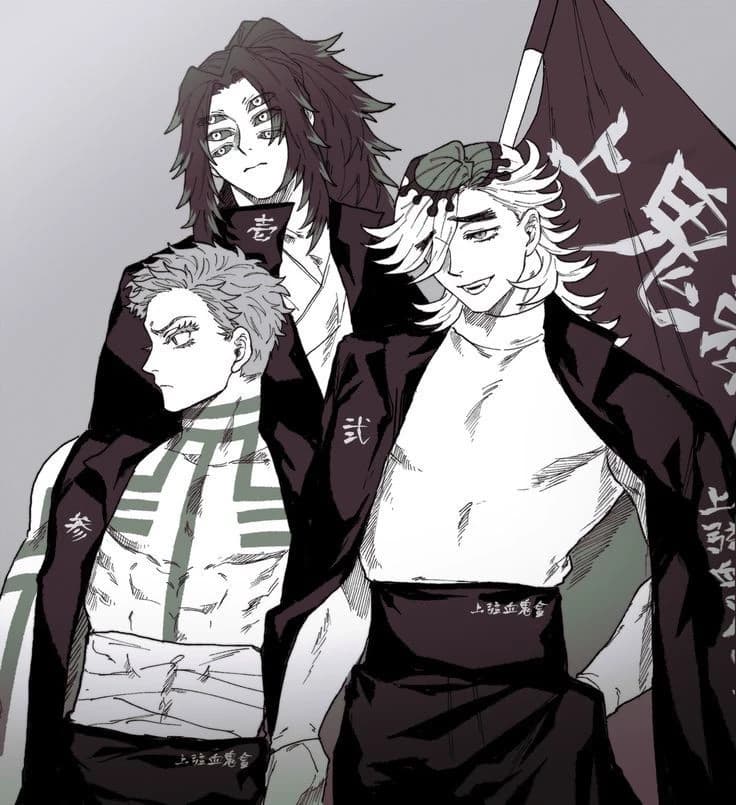 Kokushibou and Douma - (GAY/BL- your Akaza)  thumbnail