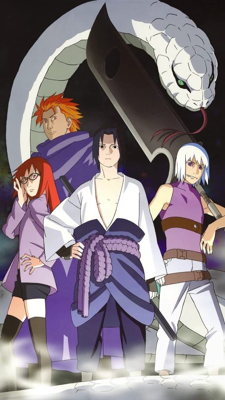 Sasuke, Suigetsu, jugo und Karin thumbnail