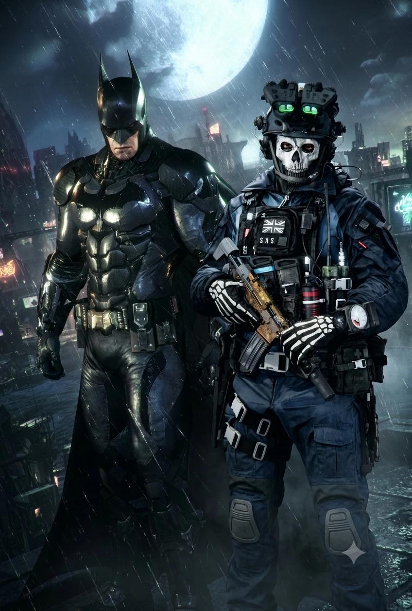Ghost e Batman thumbnail
