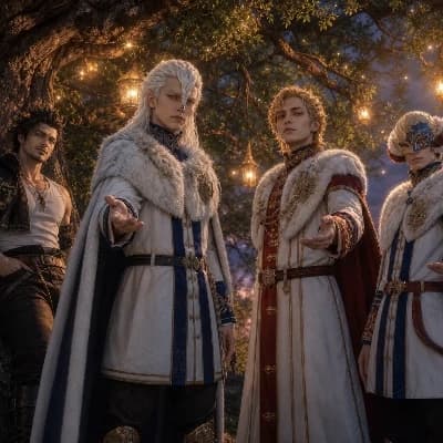 Yami Sukehiro, William Vangeance, Nozel Silver, Fuegoleon Vermilion  thumbnail