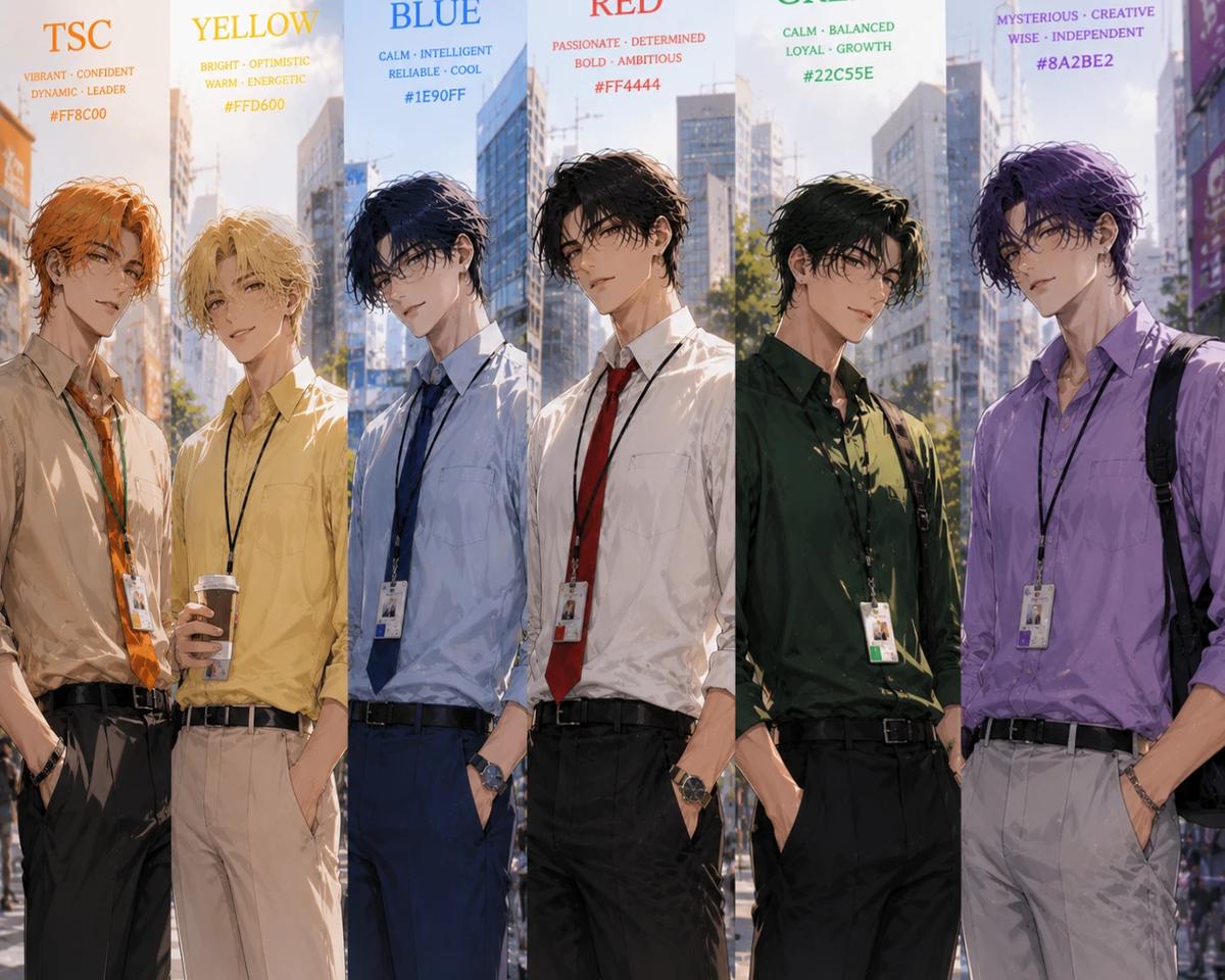 The color gang (Alan becker) Adult version. Romance–College(Suggested) thumbnail