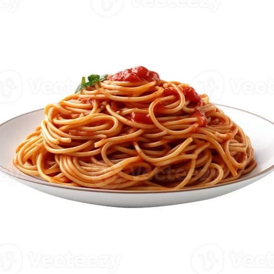 A dish of spaghetti that speaks thumbnail