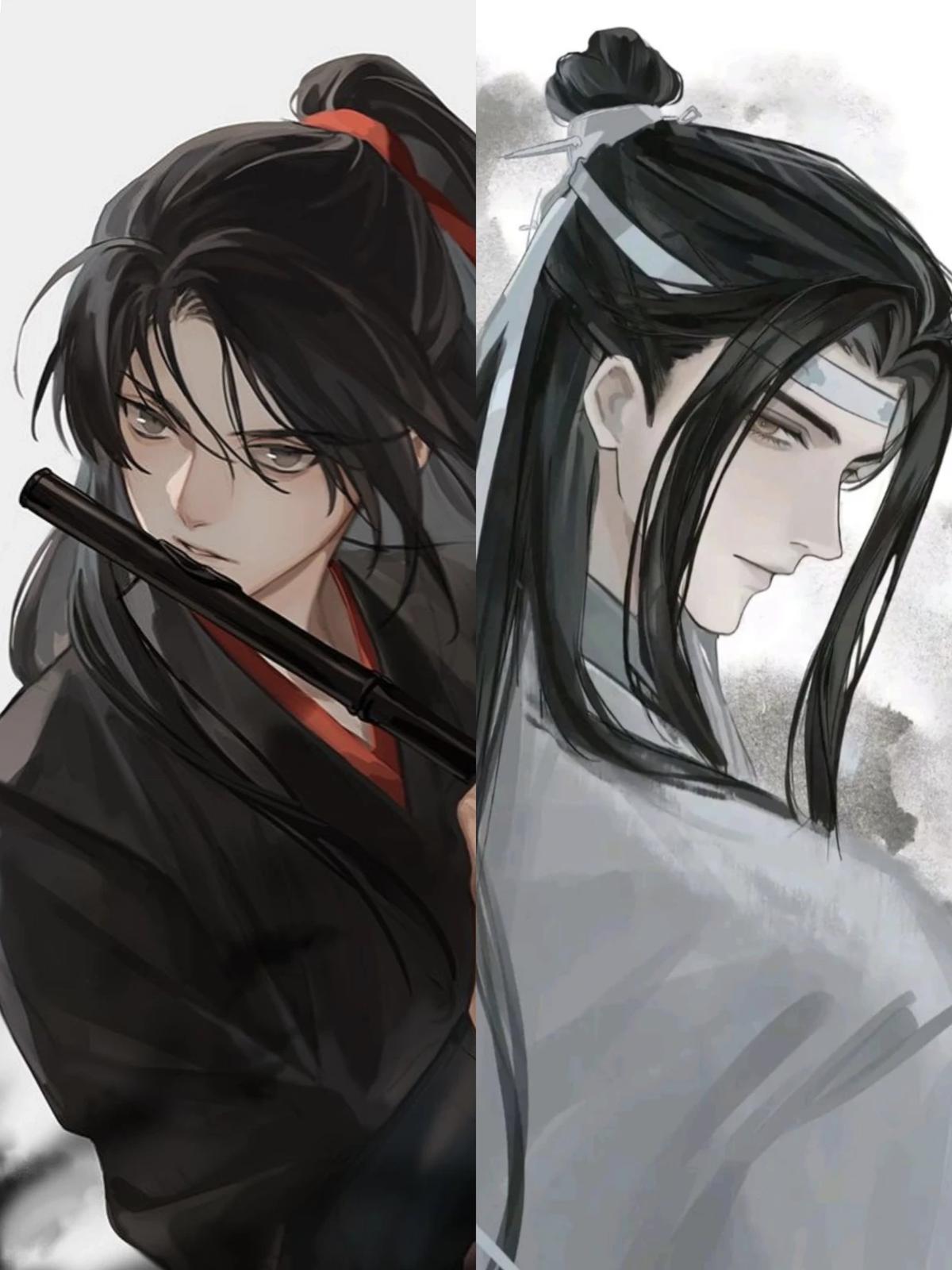 Wei Wuxian and Lan Wangji  thumbnail
