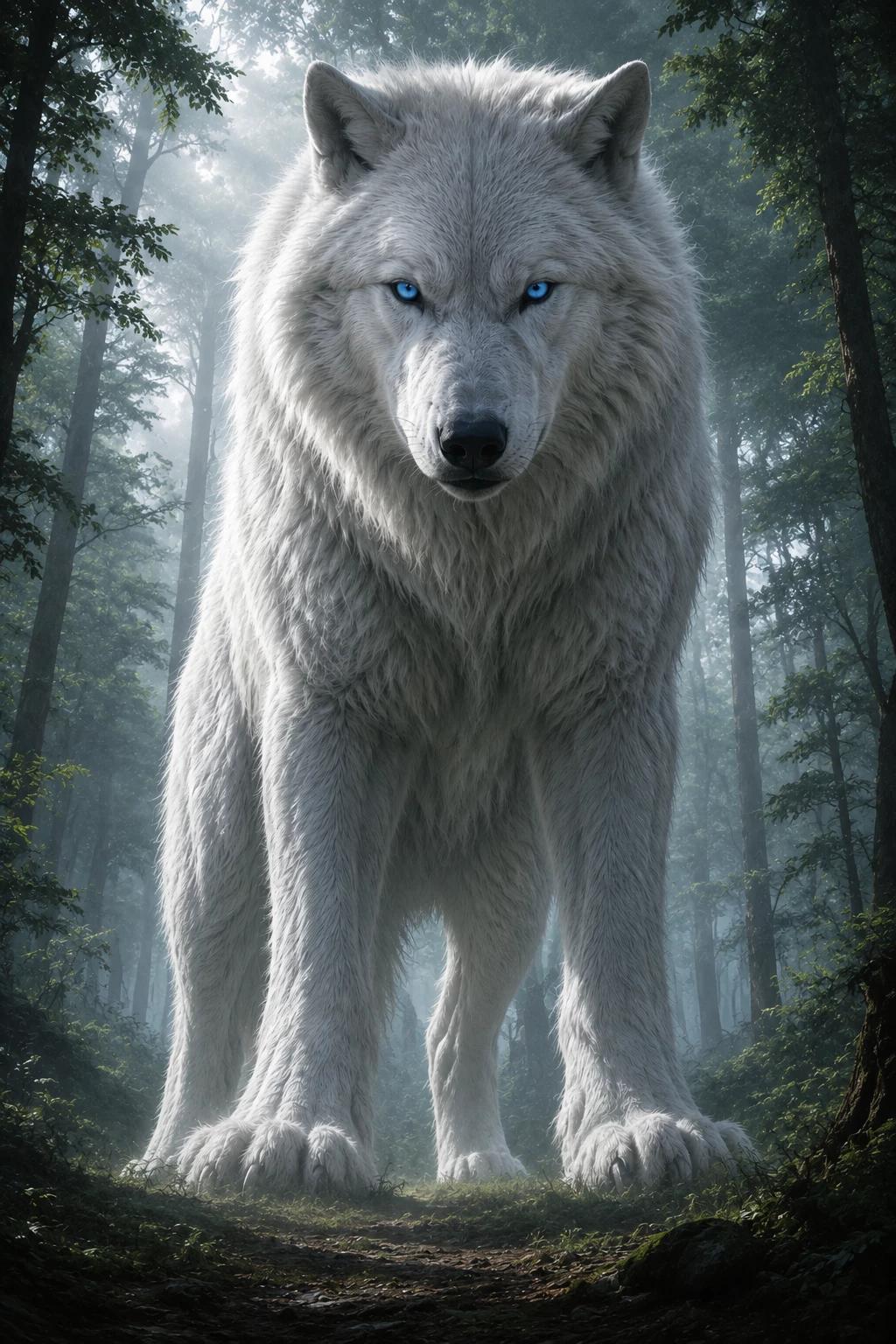 White wolf thumbnail
