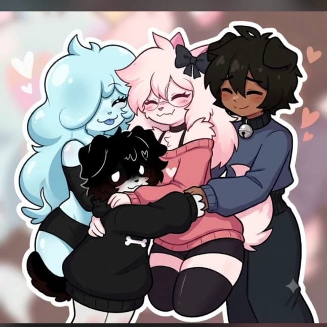 Son 4 femboys (kira, mio, lima, Sara) thumbnail