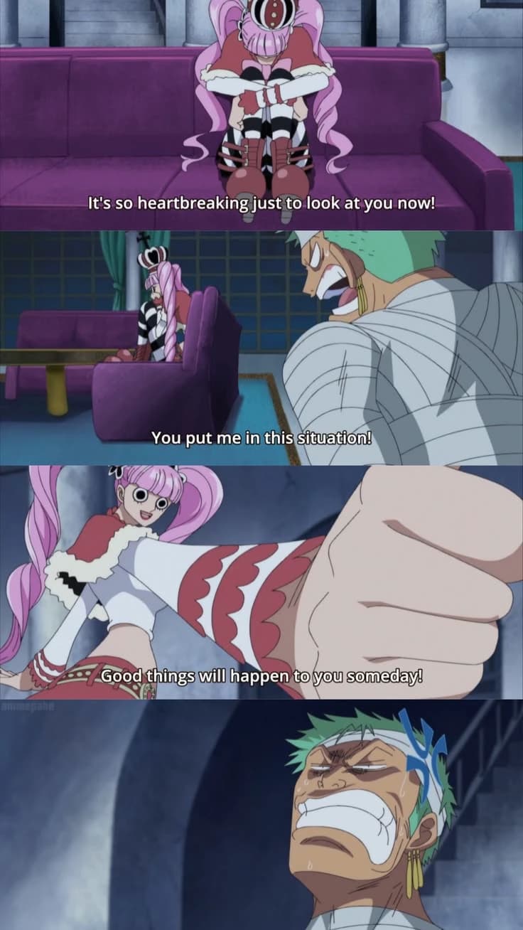 One piece - Mihawk, Perona, & Zoro thumbnail