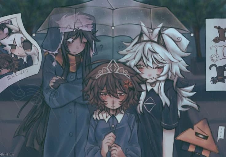 katie, Aiden and Alicie 🐱🐺🐰 // FPE thumbnail